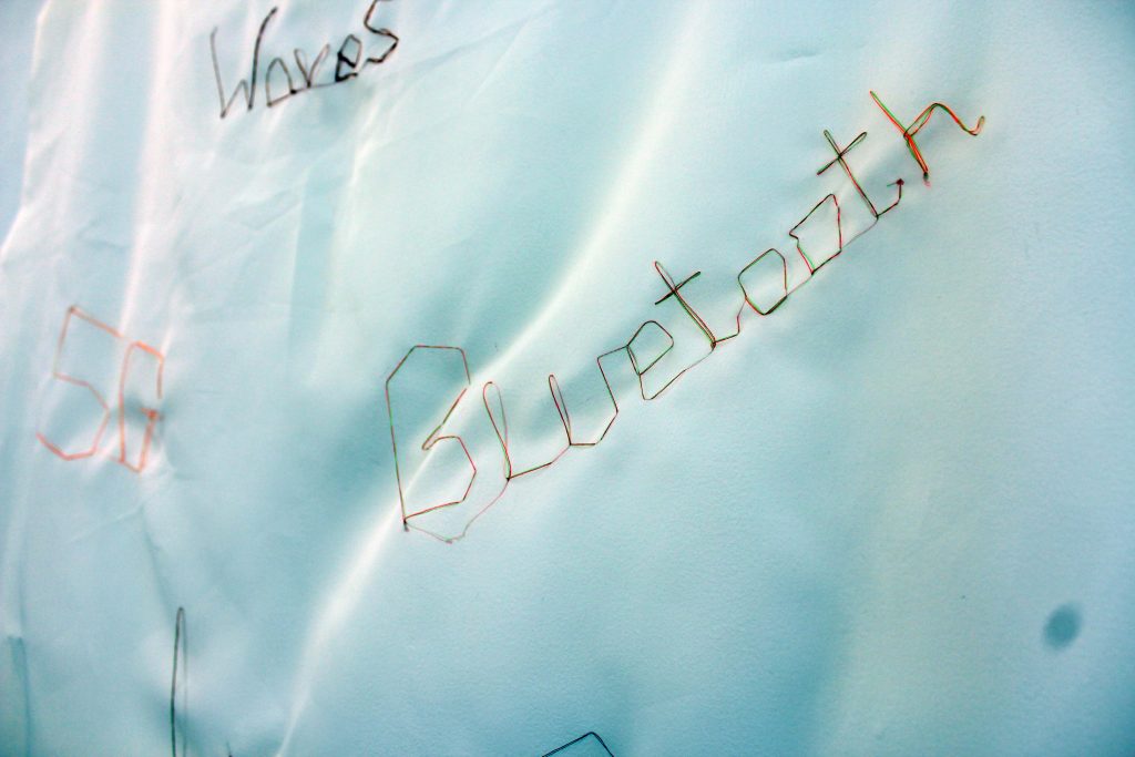 Artwork about Smart Cities and Radio Waves, by sound artist Fari Bradley